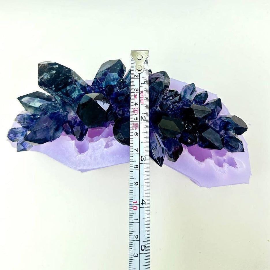 Extra Large Crystal Cluster Silicone Mold for Stunning Resin Art Creations - Ideas Decor Shop