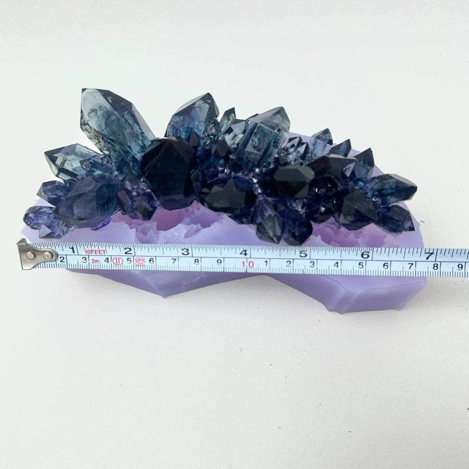Extra Large Crystal Cluster Silicone Mold for Stunning Resin Art Creations - Ideas Decor Shop