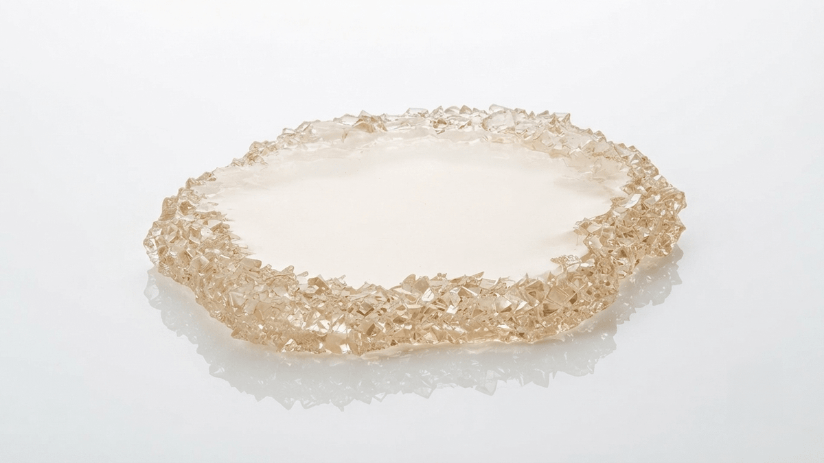 Extra Large Crystal Edge Tray Silicone Mold - Ideas Decor Shop