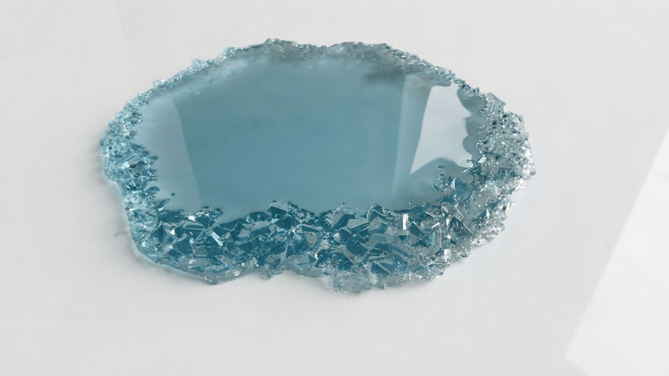 Extra Large Crystal Edge Tray Silicone Mold - Ideas Decor Shop