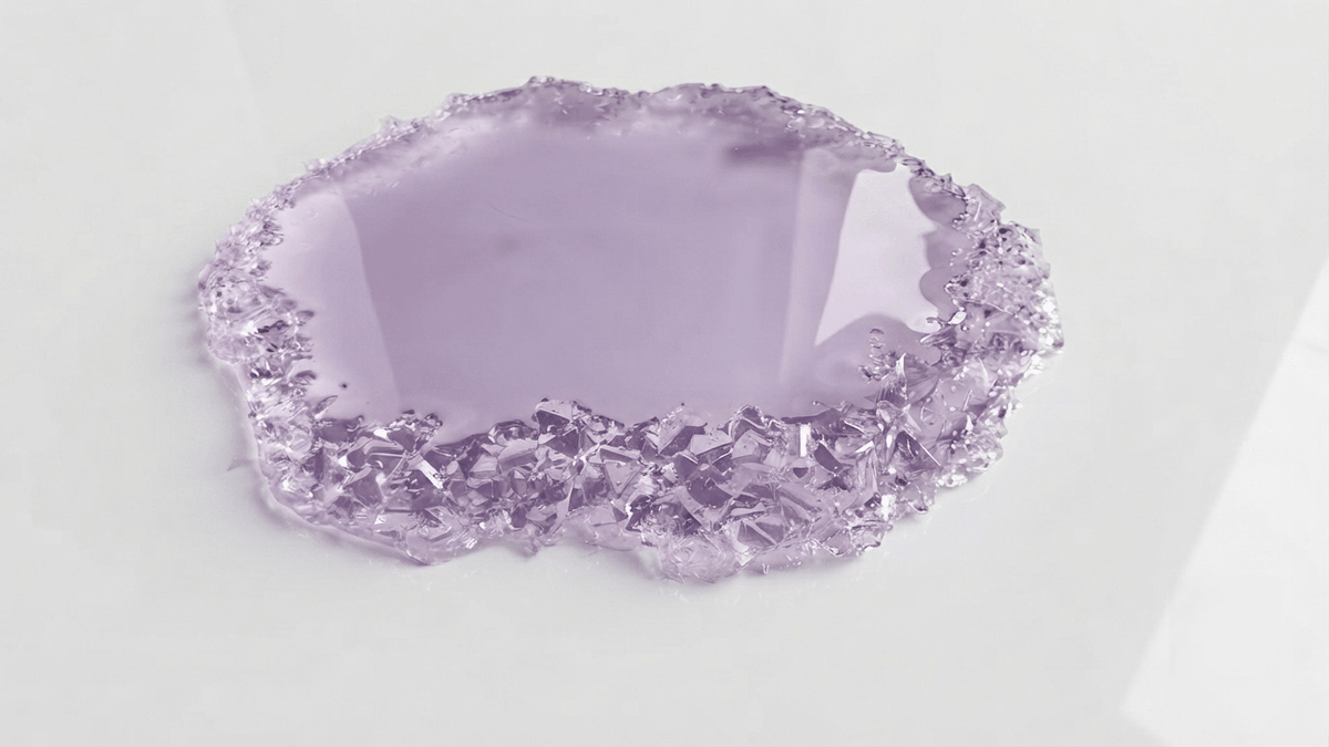 Extra Large Crystal Edge Tray Silicone Mold - Ideas Decor Shop