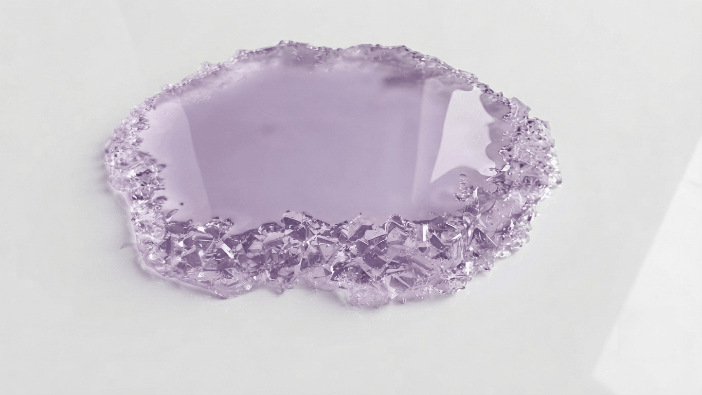 Extra Large Crystal Edge Tray Silicone Mold - Ideas Decor Shop