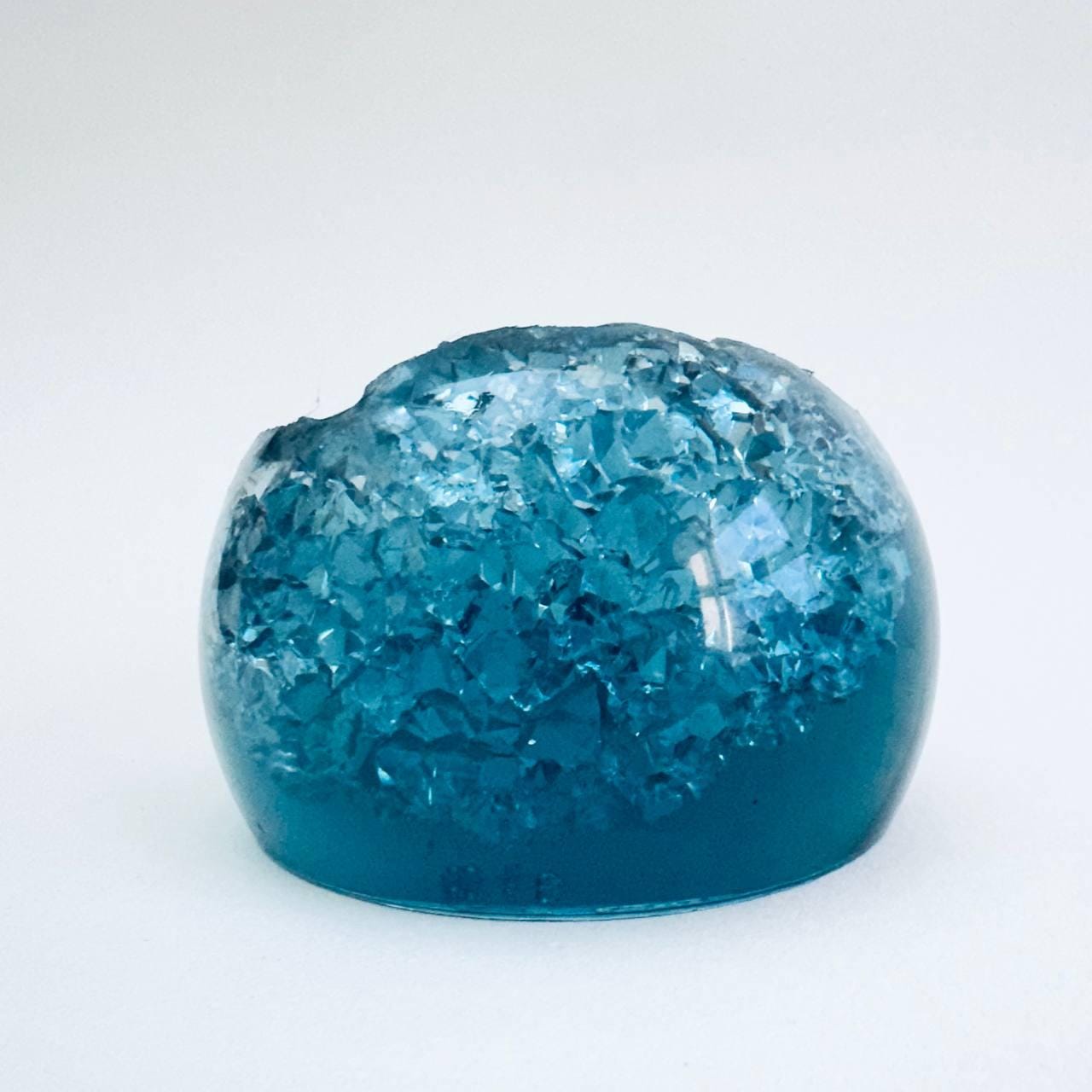 Extra Large Crystal Geode Resin Sphere Mold - Handmade Silicone Mold - Ideas Decor Shop