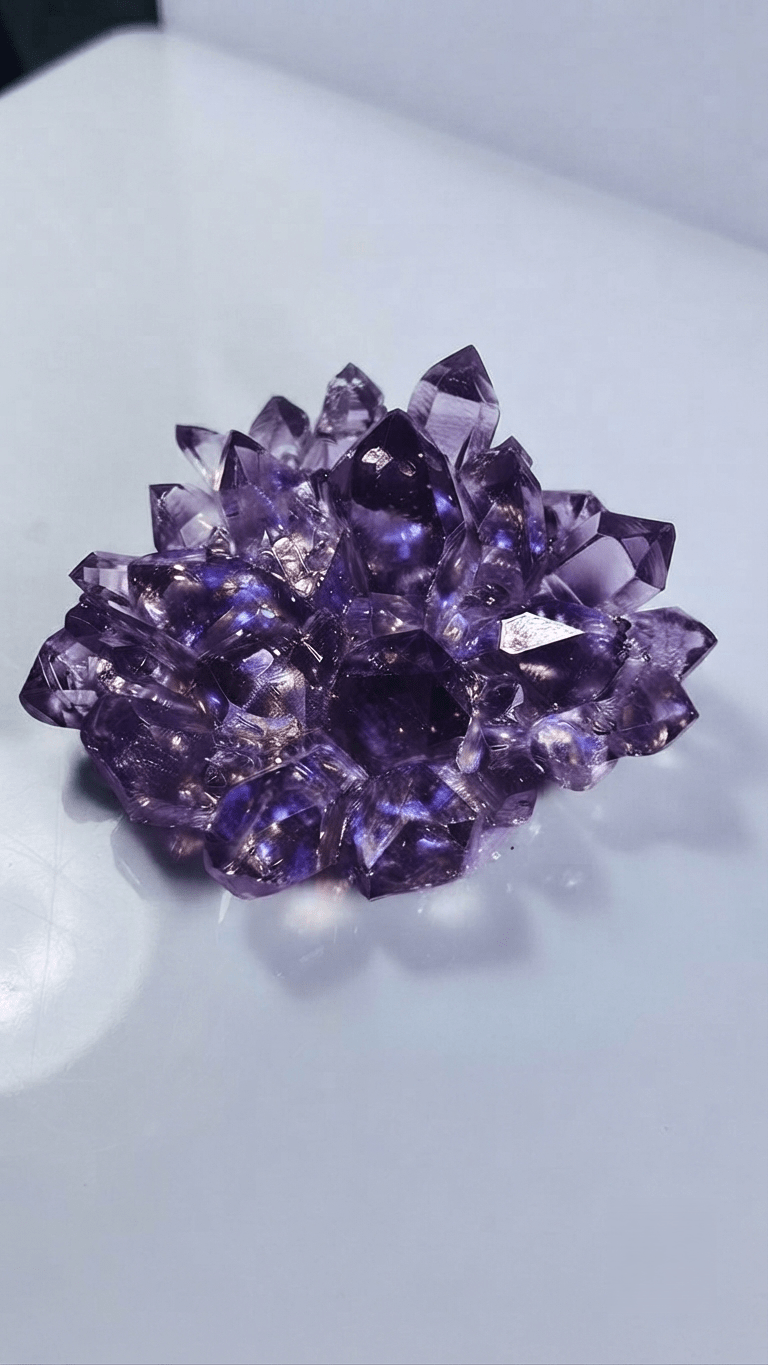 Extra Large Crystal Resin Mold – Create Dazzling Designs Effortlessly - Ideas Decor Shop