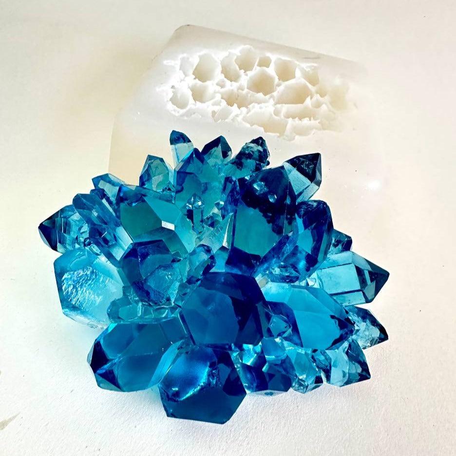 Extra Large Crystal Resin Mold – Create Dazzling Designs Effortlessly - Ideas Decor Shop