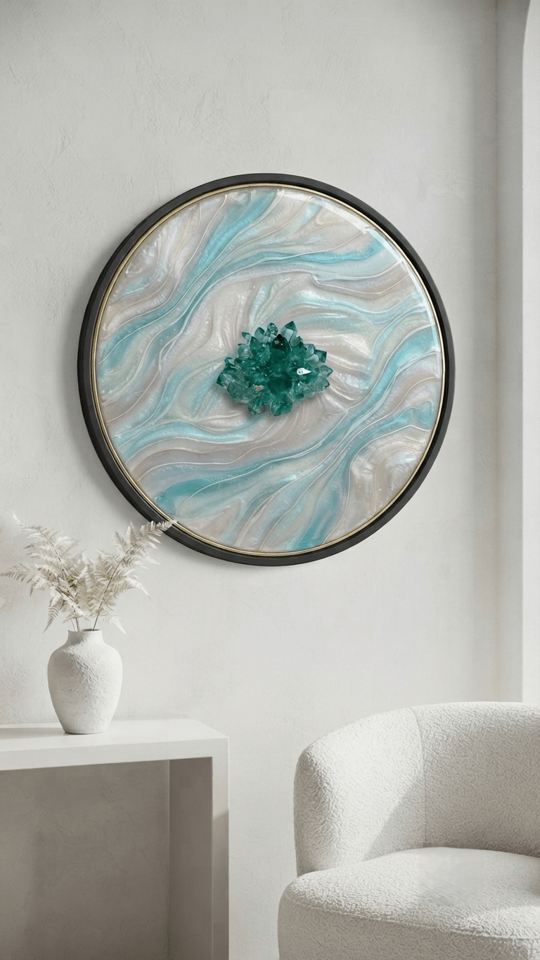 Extra Large Crystal Resin Mold – Create Dazzling Designs Effortlessly - Ideas Decor Shop