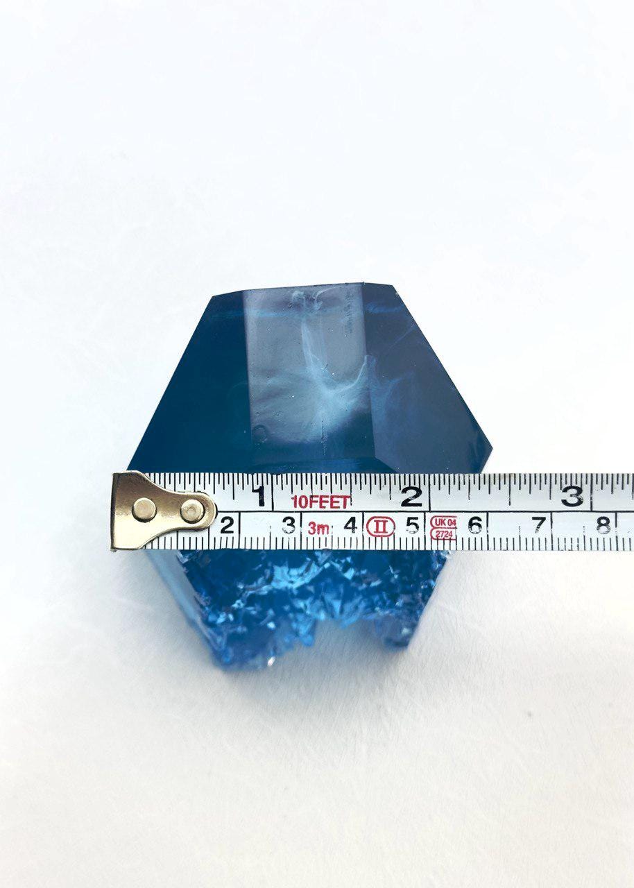 Extra Large Geode Crystal Mold - Perfect for Resin Crafting, Soap or Candle - Ideas Decor Shop