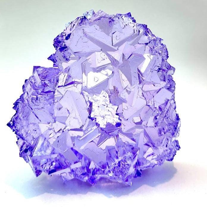 Extra Large Luxury Amethyst Crystals Heart Silicone Mold - Ideas Decor Shop