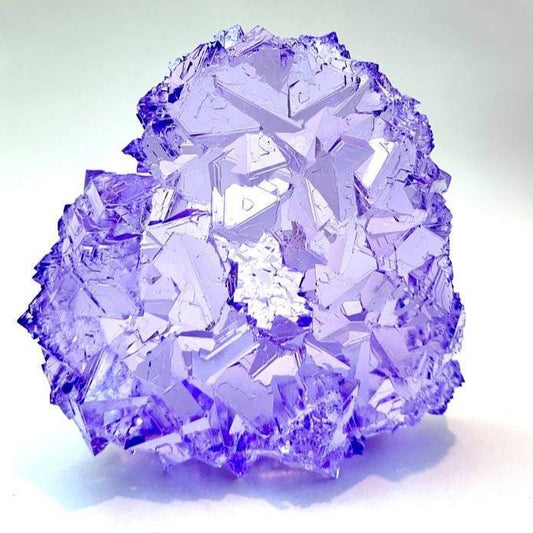 Extra Large Luxury Amethyst Crystals Heart Silicone Mold - Ideas Decor Shop