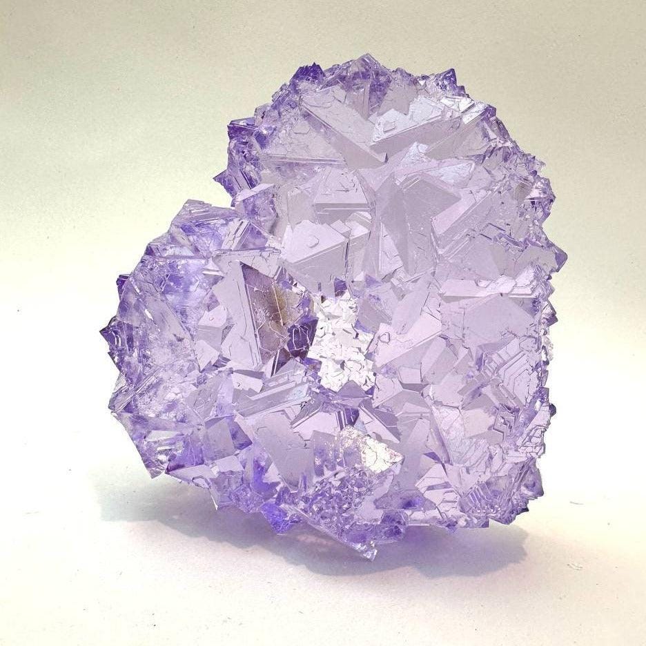 Extra Large Luxury Amethyst Crystals Heart Silicone Mold - Ideas Decor Shop
