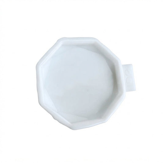 Faceted Coaster Octagon Silicone Mold 11cm - Ideas Decor Shop