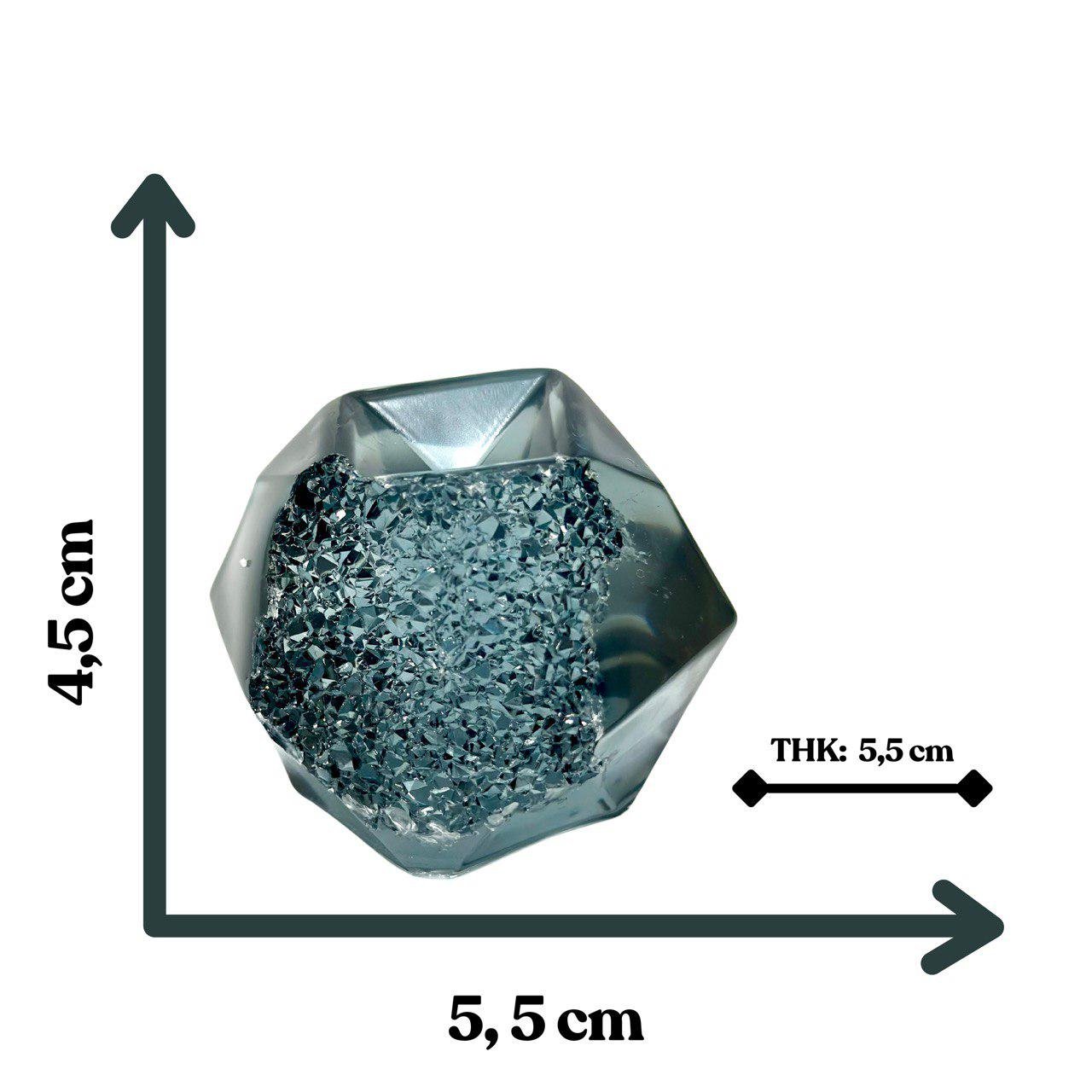 Faceted Sphere Mold - Resin Casting DIY Crafts for Candles and Soap - Ideas Decor Shop