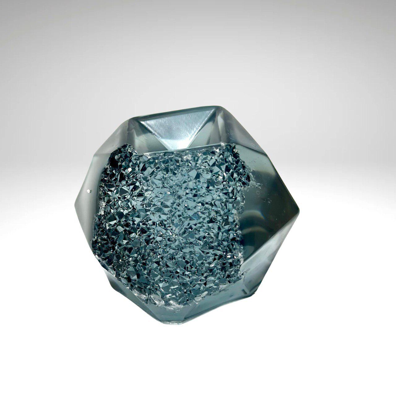 Faceted Sphere Mold - Resin Casting DIY Crafts for Candles and Soap - Ideas Decor Shop