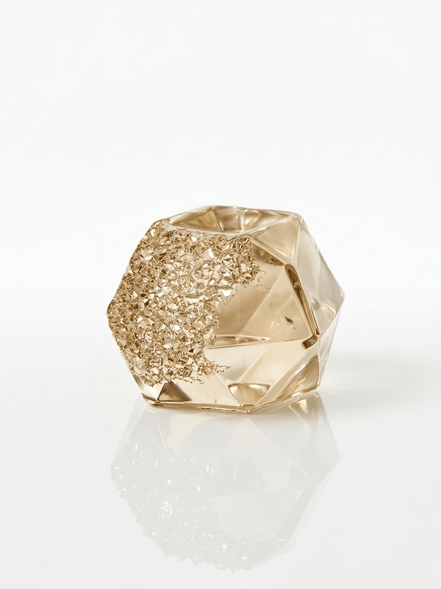 Faceted Sphere Mold - Resin Casting DIY Crafts for Candles and Soap - Ideas Decor Shop
