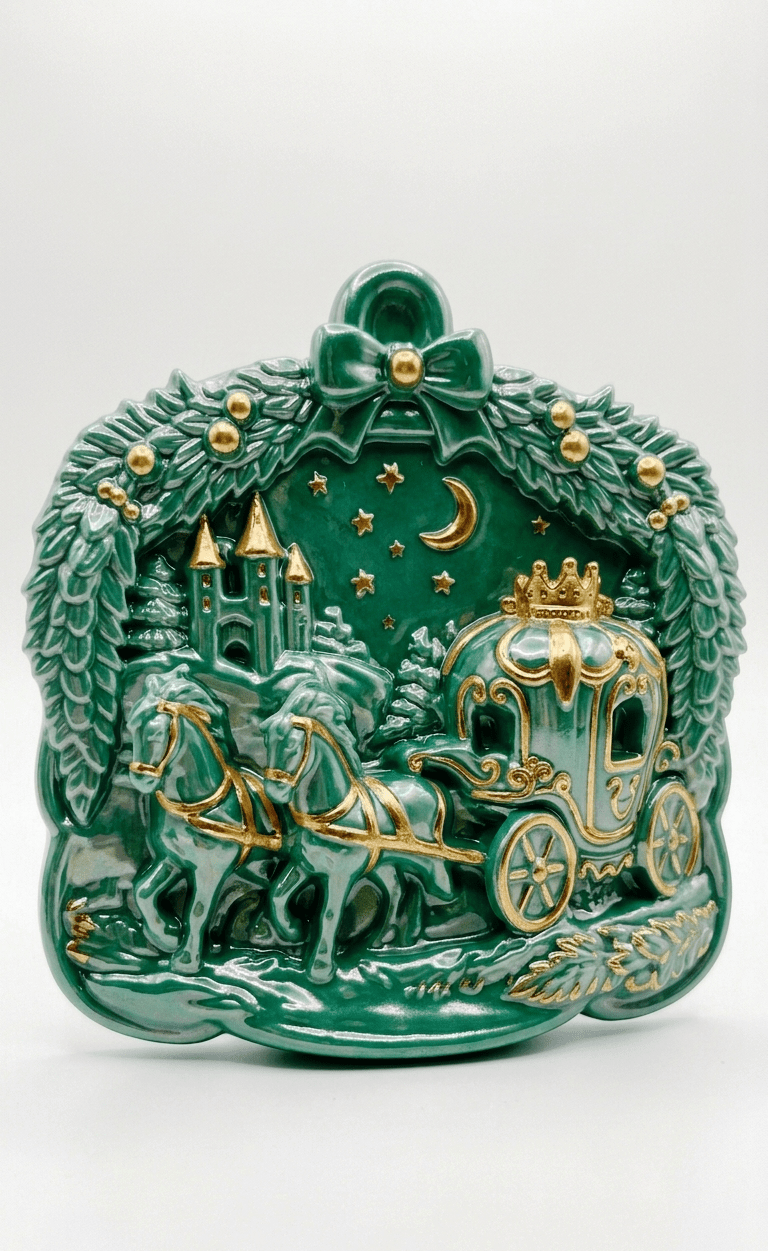 Fairy Carriage Christmas Ornament Mold - Ideas Decor Shop
