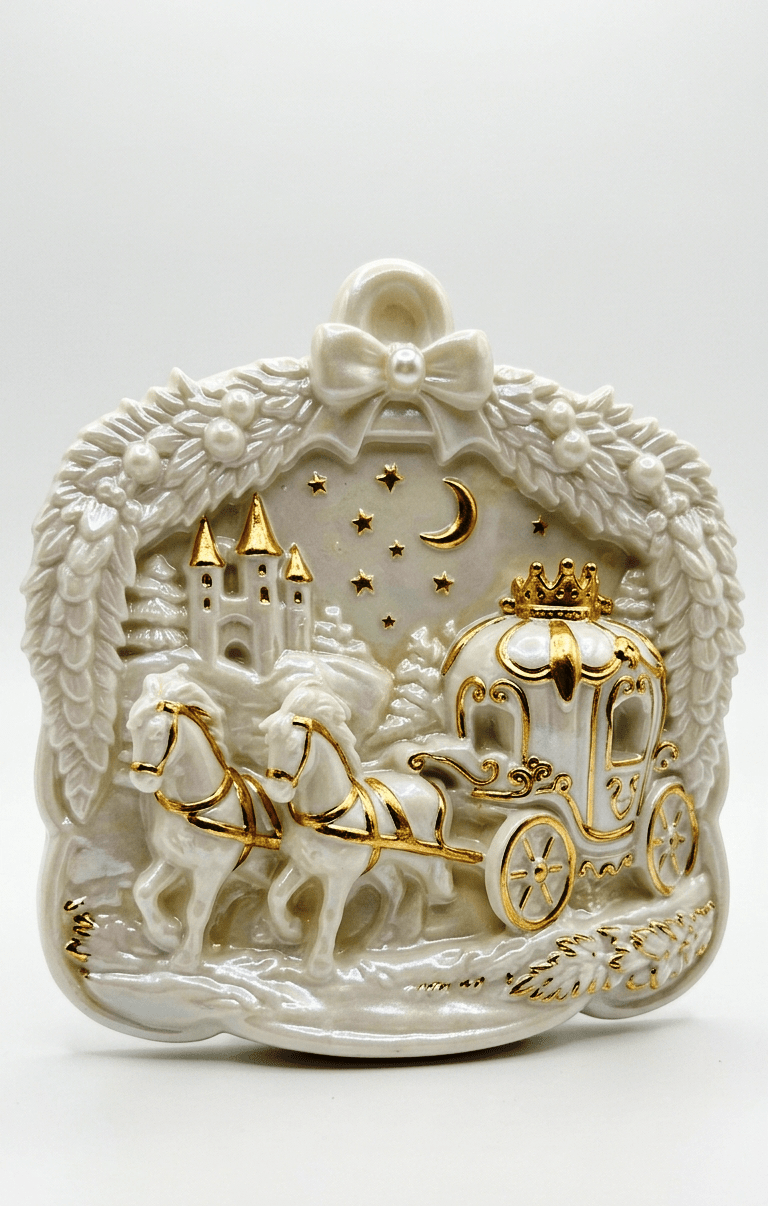 Fairy Carriage Christmas Ornament Mold - Ideas Decor Shop