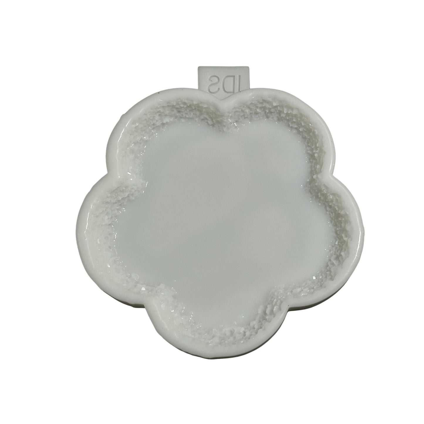 Flower Tray Silicone Mold with Crystal Druzy Edge - Ideas Decor Shop