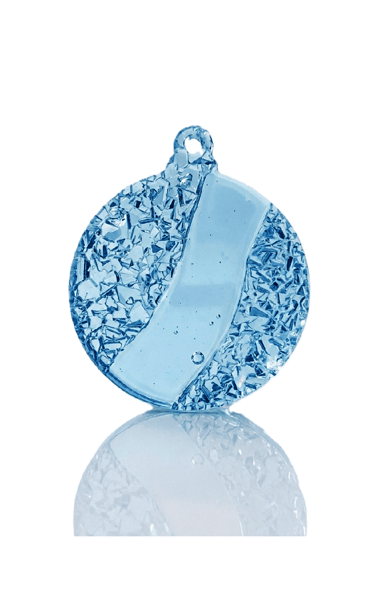 Frozen Ice Texture Christmas Bauble Silicone Mold - Ideas Decor Shop