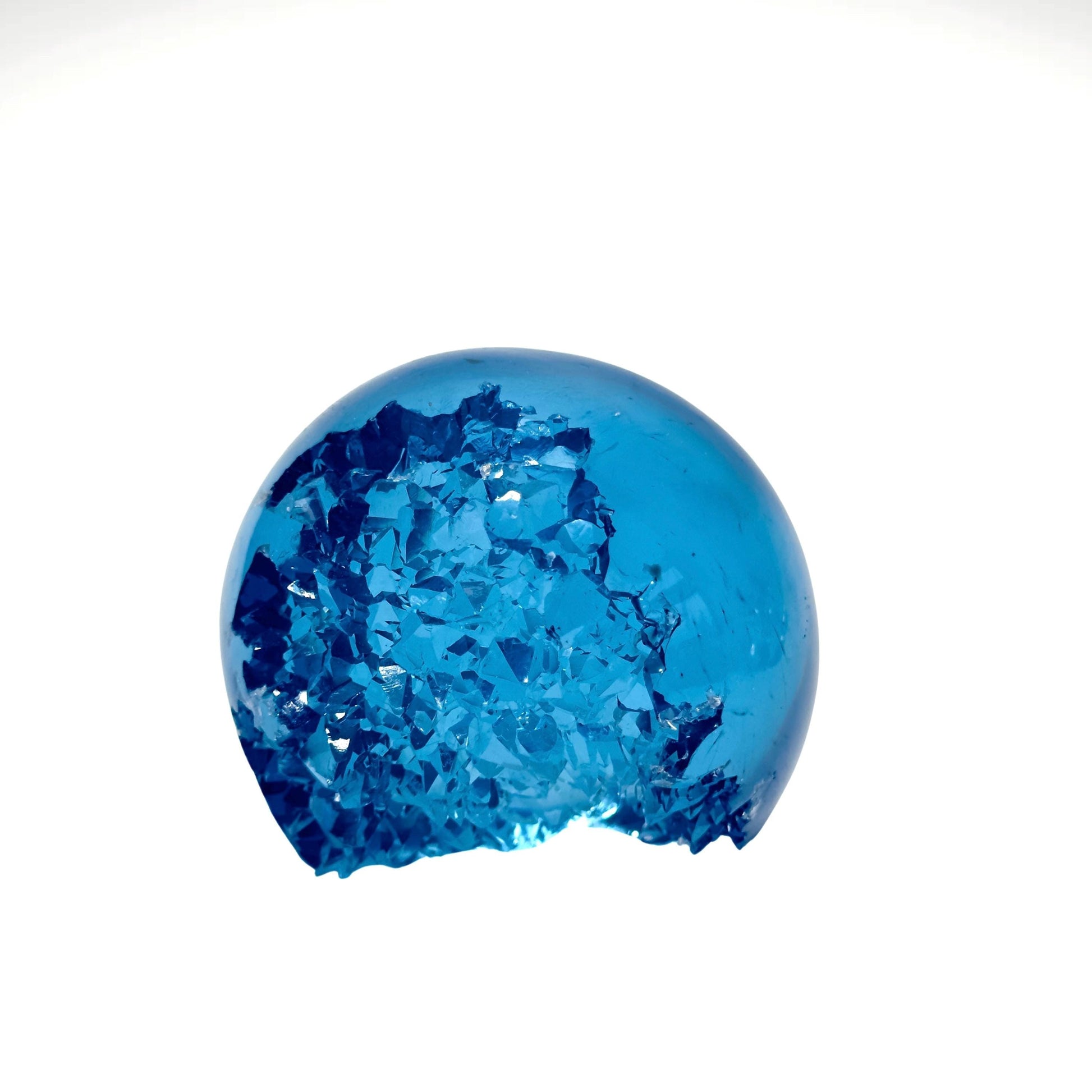 Geode Crystal Silicone Mold for Resin Crafts - Crystal Sphere DIY Mold - Ideas Decor Shop