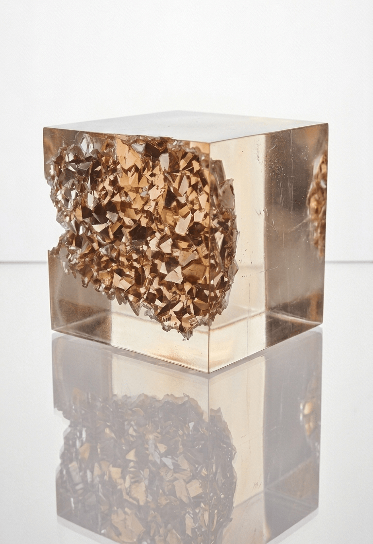 Geode Cube Silicone Mold | Druzy Crystal - Ideas Decor Shop