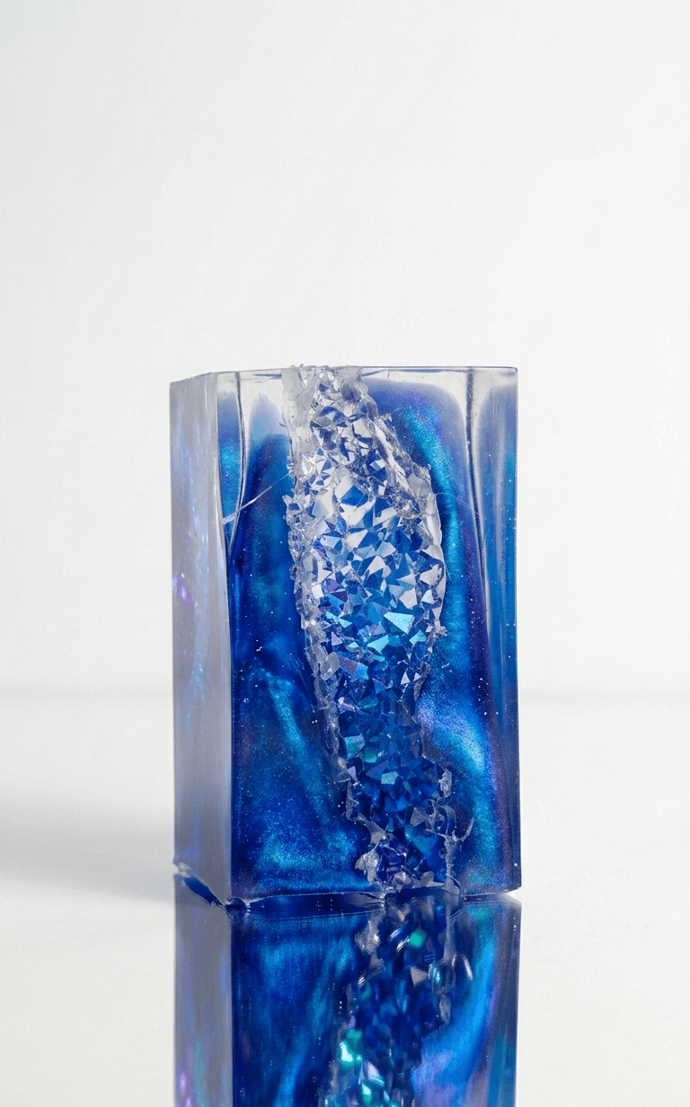 Geode Rectangle Silicone Mold - Ideas Decor Shop