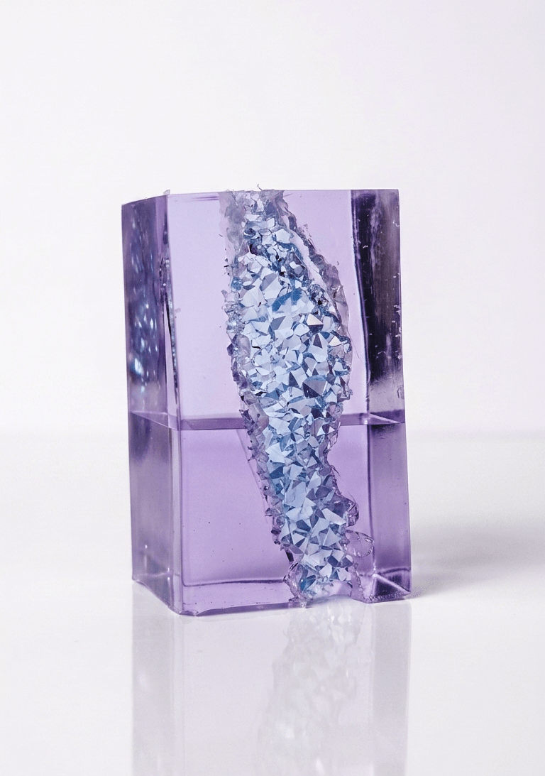 Geode Rectangle Silicone Mold - Ideas Decor Shop