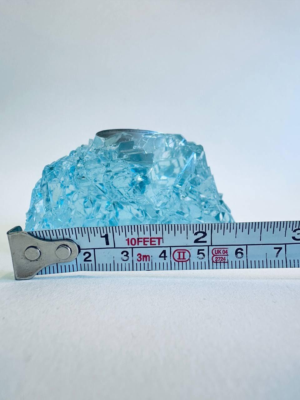 Geode Resin Casting Mold - Crystal Tea Light Holder Artisan Design - Ideas Decor Shop