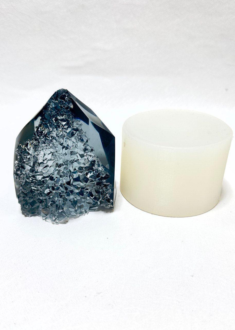 Geode Resin Crystal Mold – Extra Large Silicone for Crafts - Ideas Decor Shop