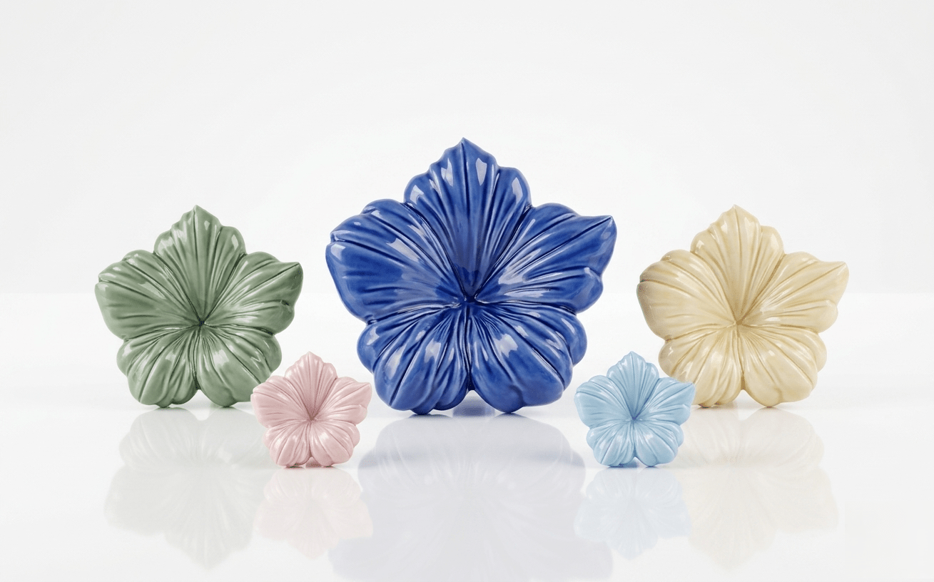 Glossy Flower Resin Mold Set - Ideas Decor Shop