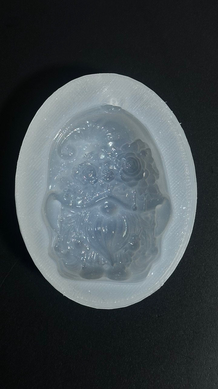 Floral Gnome Keychain Silicone Mold - Ideas Decor Shop