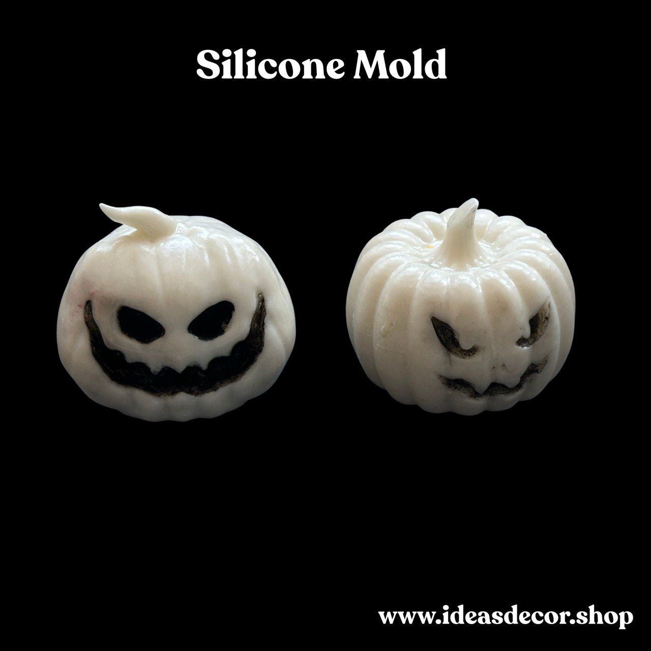 Halloween Pumpkin Silicone Mold – 2 in 1 - Ideas Decor Shop