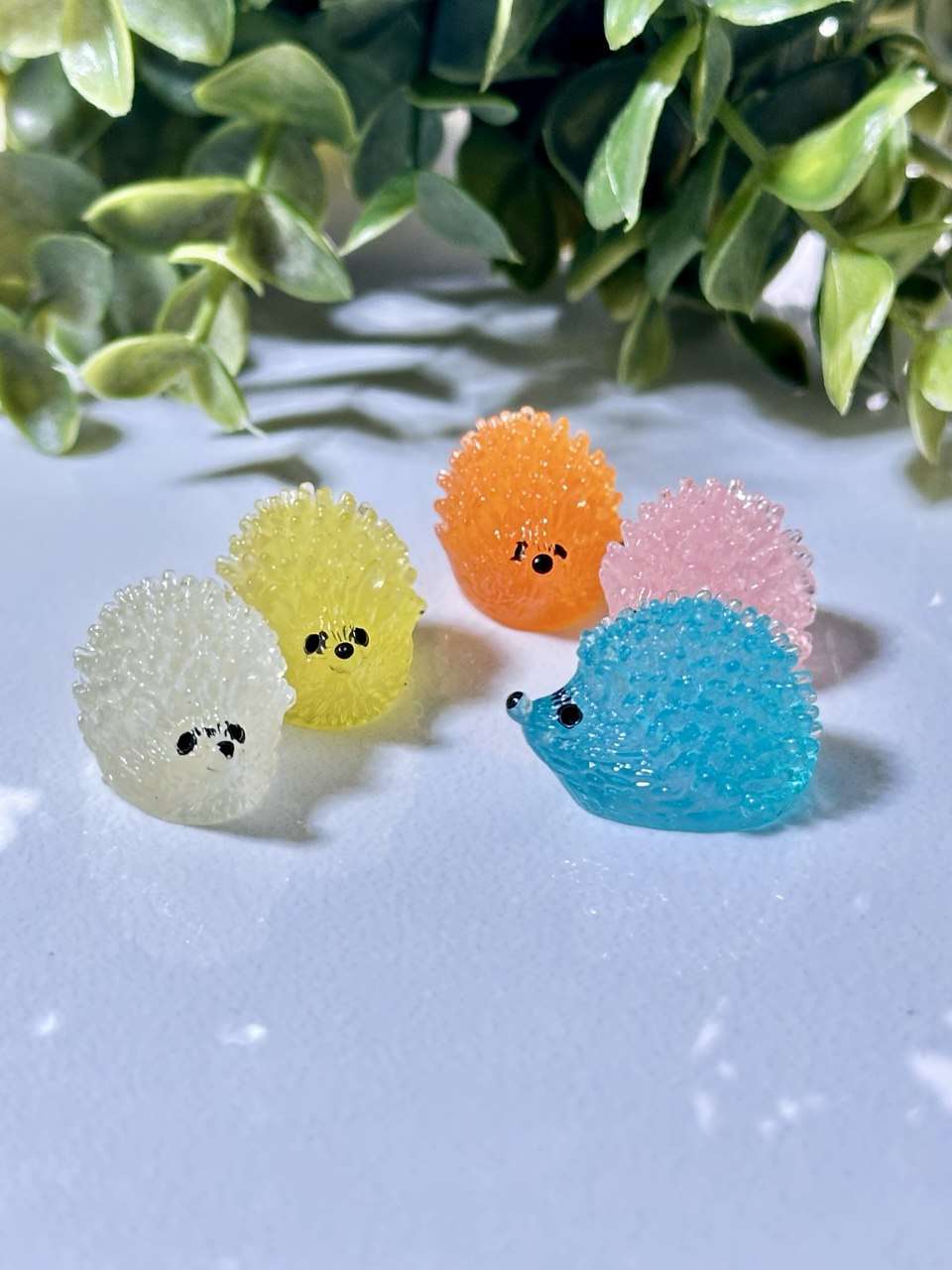 Hedgehog Silicone Mold: Mini Resin Figurines for Jesmonite, Plaster - Ideas Decor Shop