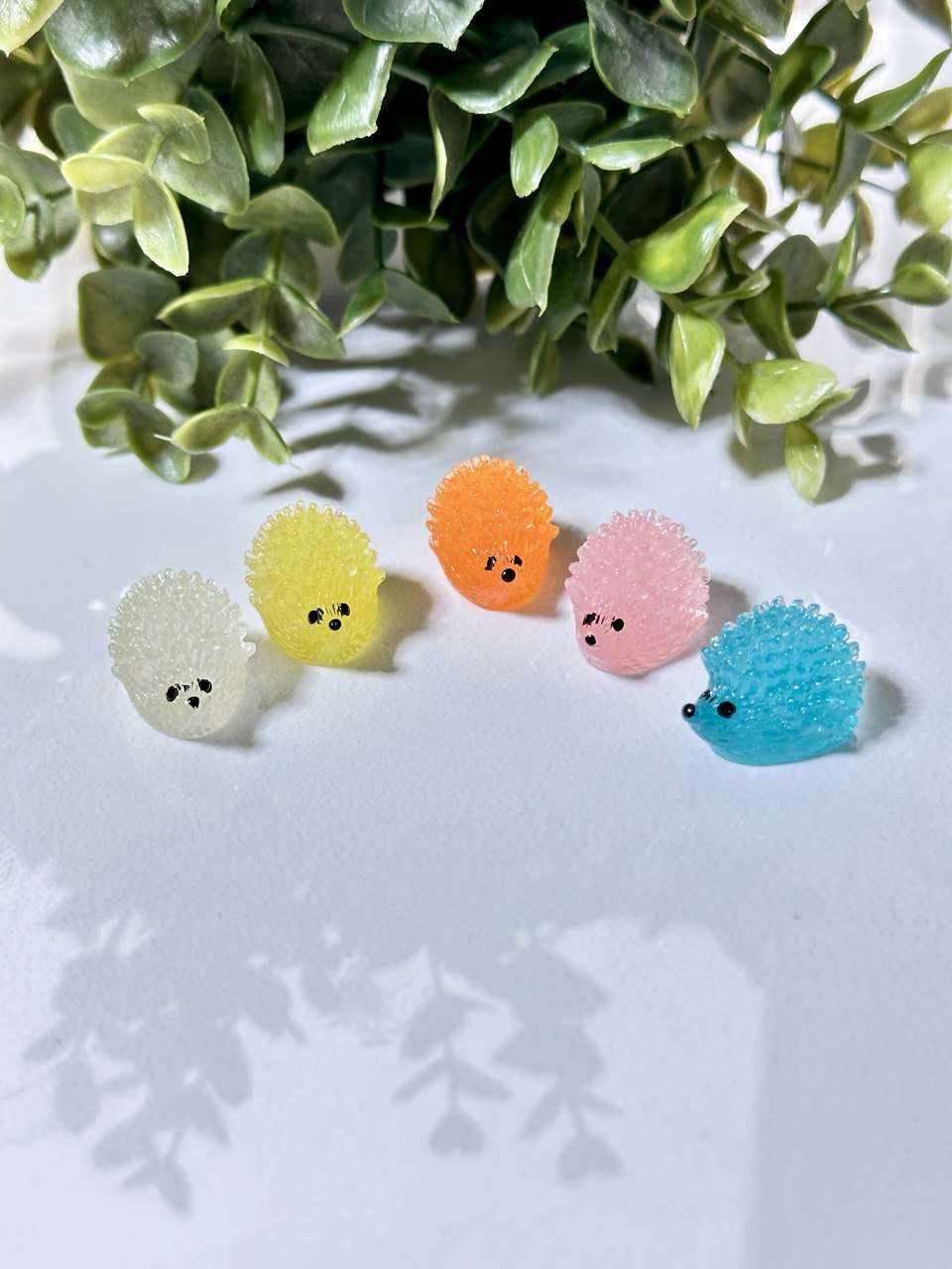 Hedgehog Silicone Mold: Mini Resin Figurines for Jesmonite, Plaster - Ideas Decor Shop