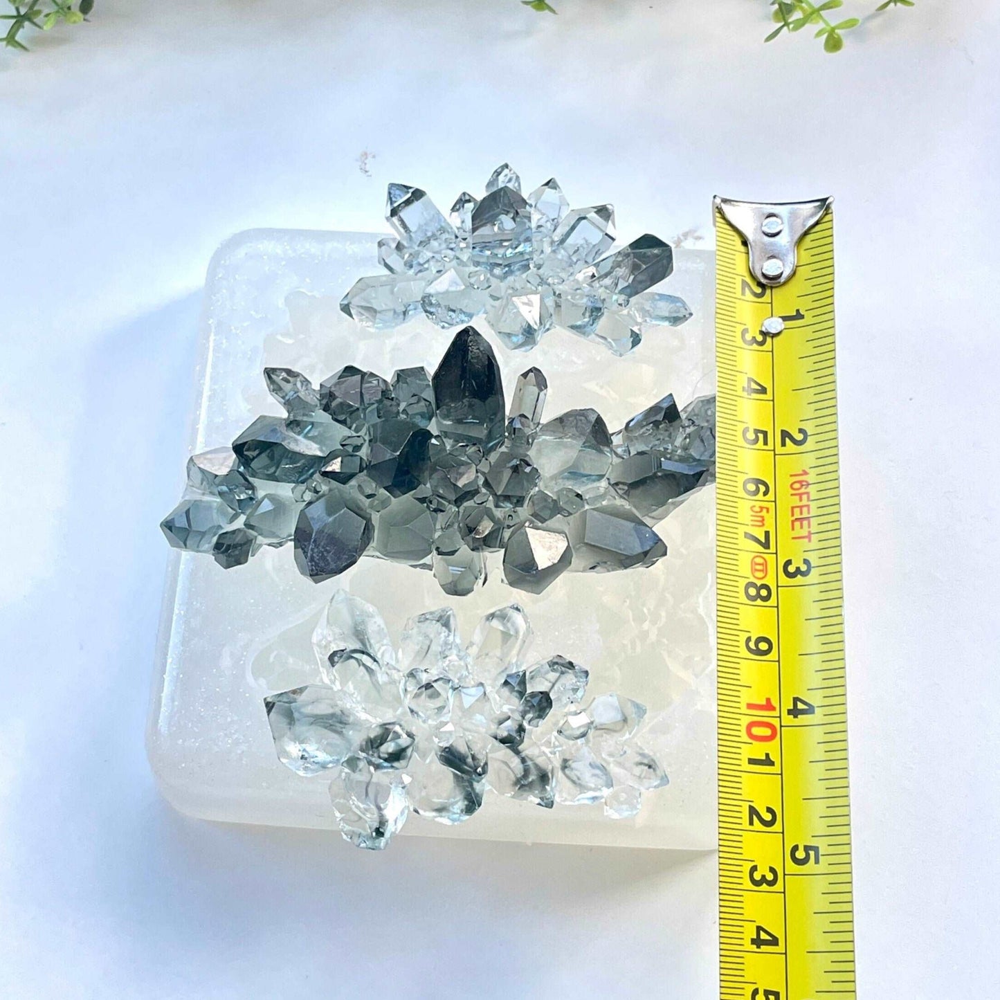 3 Set Luxury  Crystals. Crystal mold stone mold crystal cluster mold for furniture silicone mold Geode druse silicone mold crystal druzy