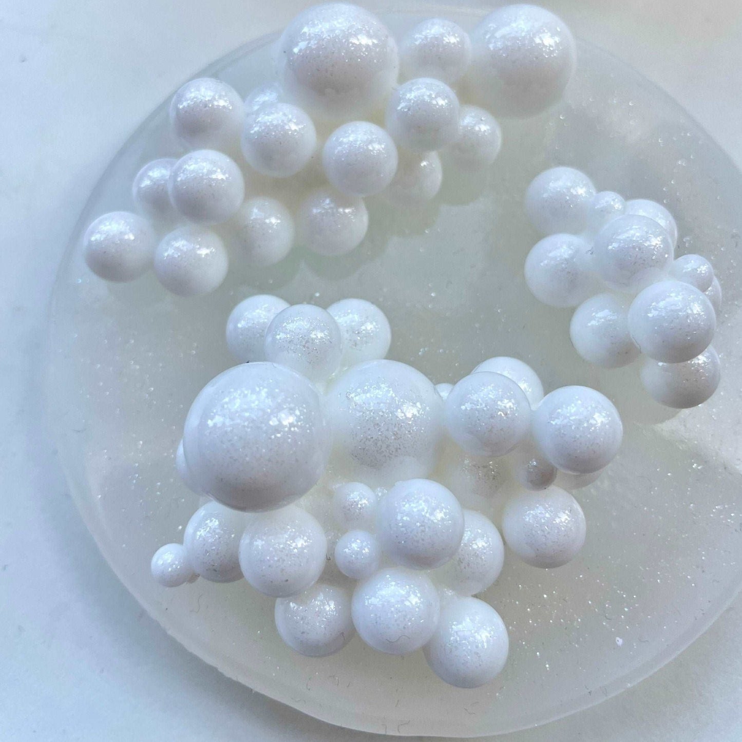 3 Set Unique Medium Bubbles Silicone mold. Abstract epoxy mold bubble mould silicone resin art bubble stone molding