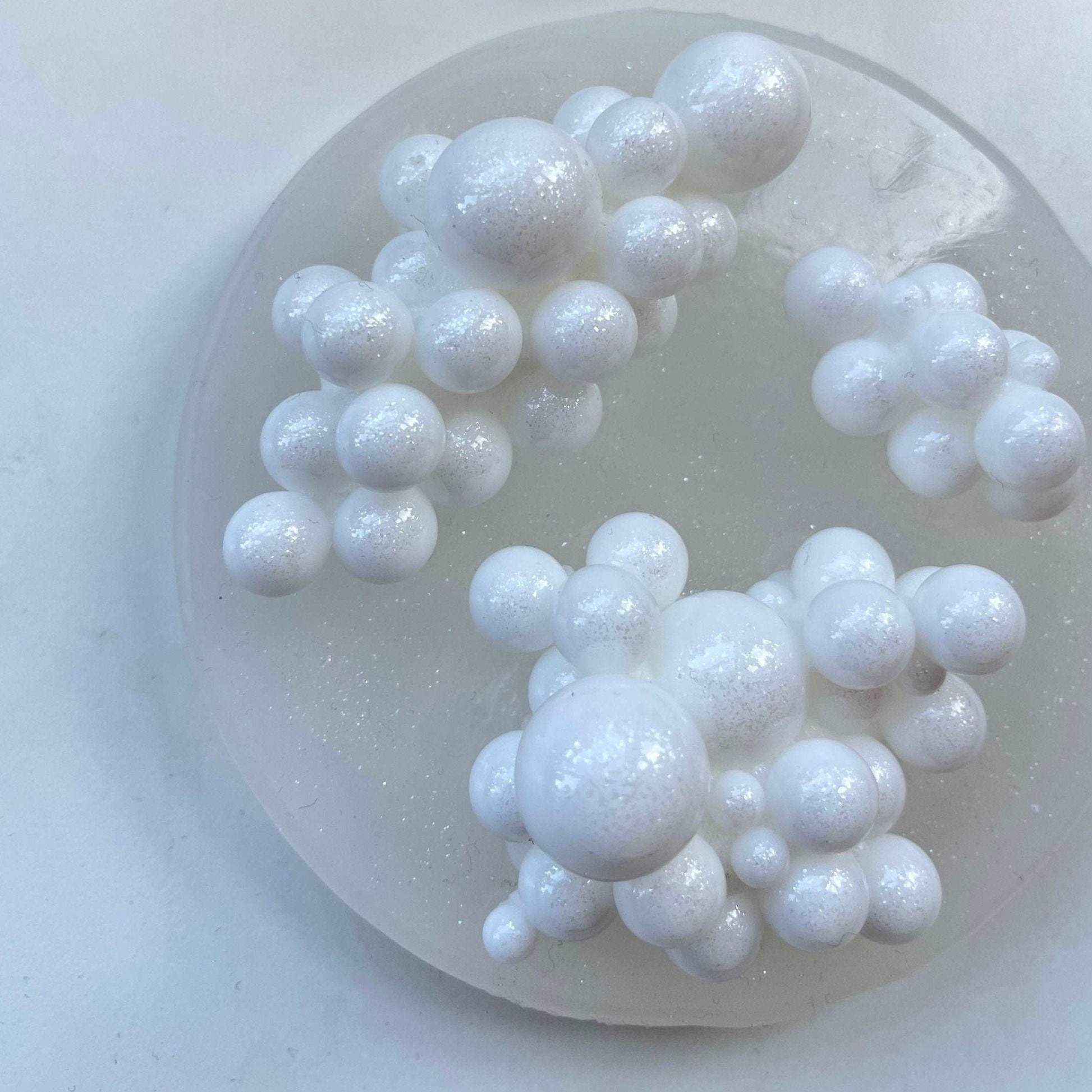 3 Set Unique Medium Bubbles Silicone mold. Abstract epoxy mold bubble mould silicone resin art bubble stone molding