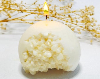 Crystal Candle Sphere DIY Mold for Resin Art and Geode Silicone Mold