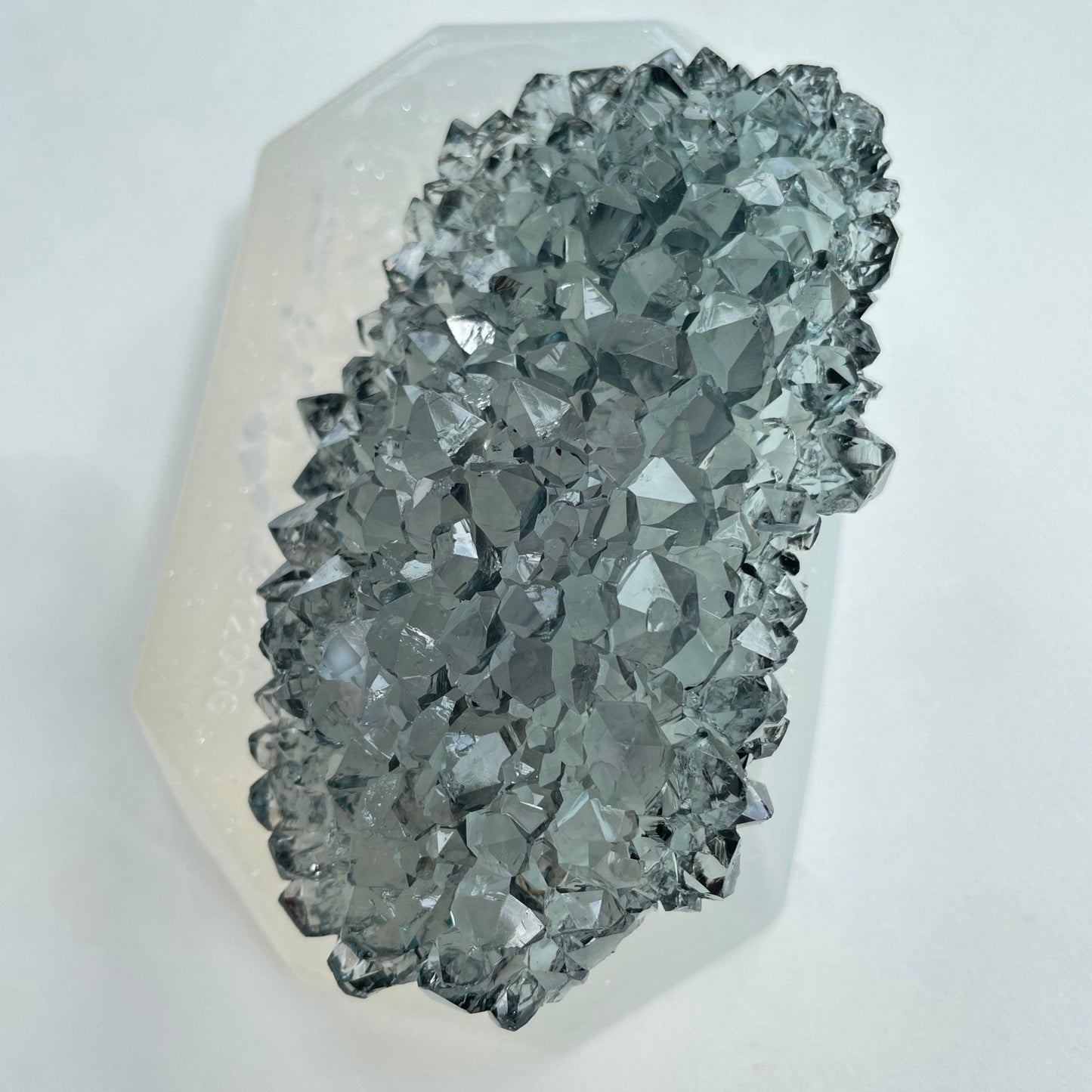 Unglaubliche Amethyst-Kristall-Cluster-Silikonform