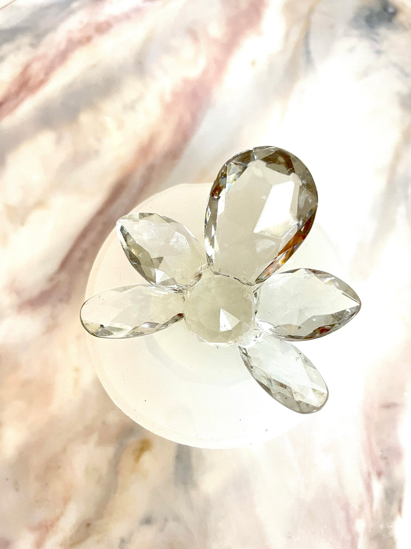 Elevate Your Resin Art with our Luxury Crystal Orchid Silicone Mold