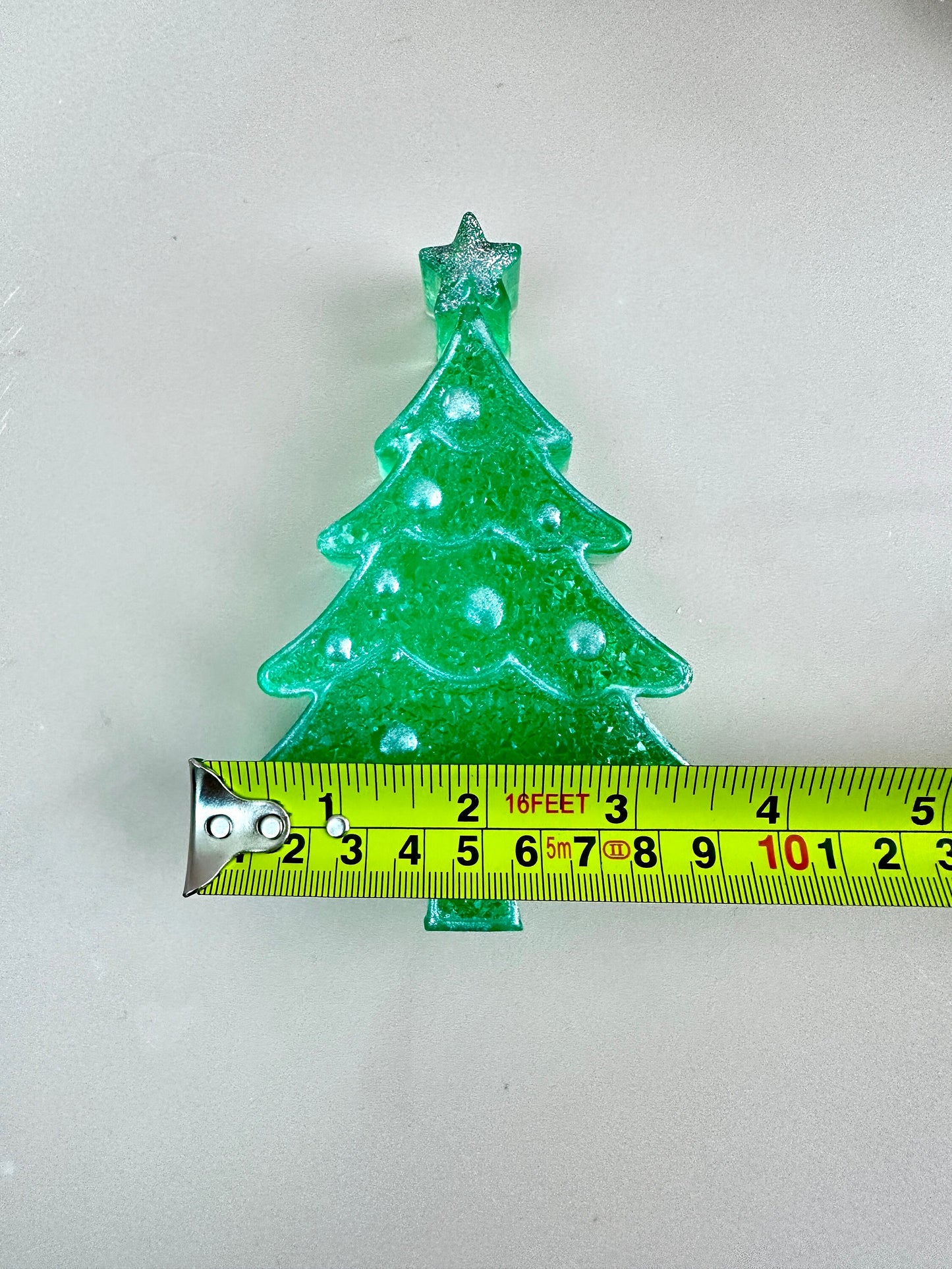 Silicone Mold - Elegant Christmas Tree with Crystal Ornaments - Perfect for Creating New Year decorations - Ideal Christmas Present