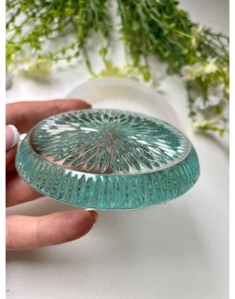 Flower Coaster Silicone Mold: Decor Resin Mold with Etching Details - Ideas Decor Shop