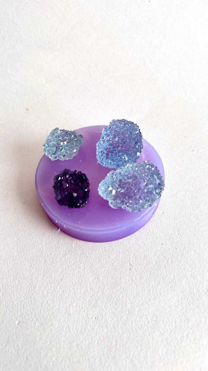 4 Pc Small Premium Silicone for DIY Resin Druzy - Ideas Decor Shop