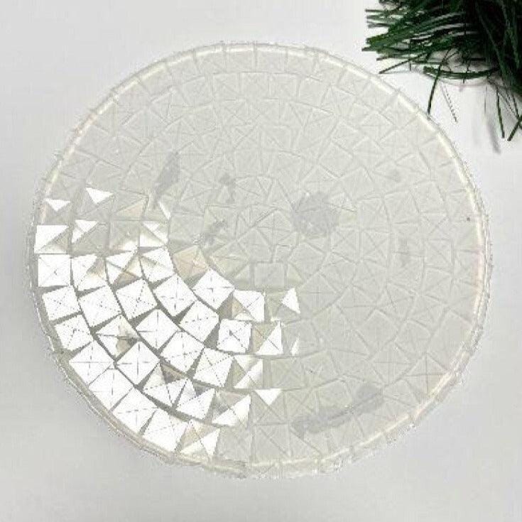 Glass Mosaic Druzy Resin Mold Insert - Versatile Silicone Mold for Crafting Trays and Coasters - Ideas Decor Shop