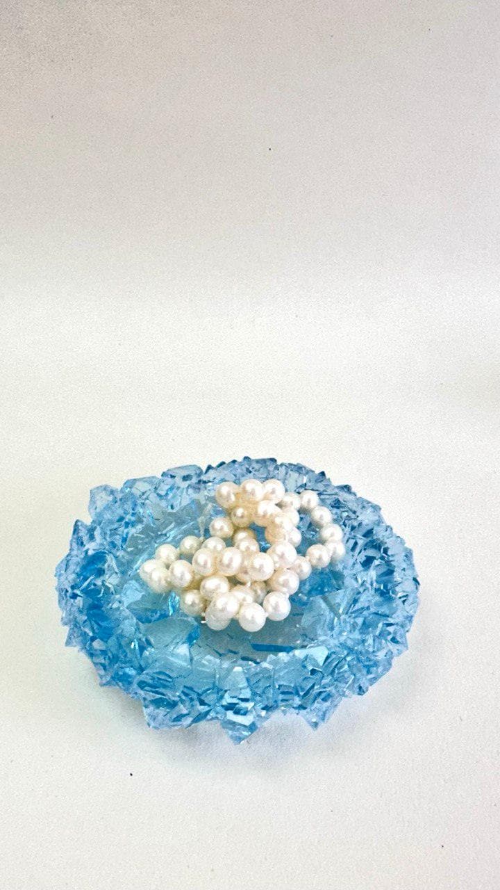 New Model Small Crystal Geode Tray Silicone Mold - Ideas Decor Shop