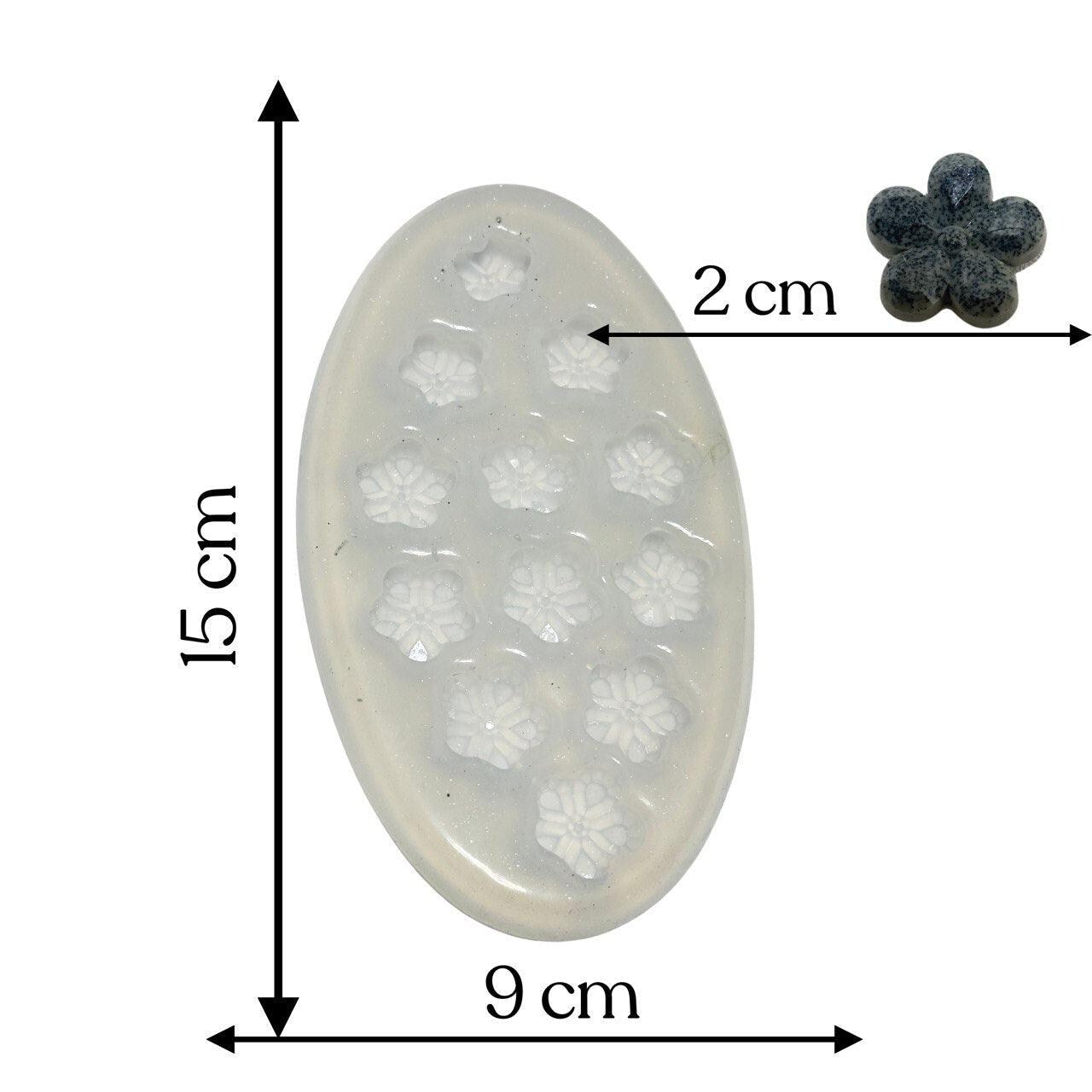 3D Floral Silicone Molds – 12 Unique Flower Designs for Resin Jewelry