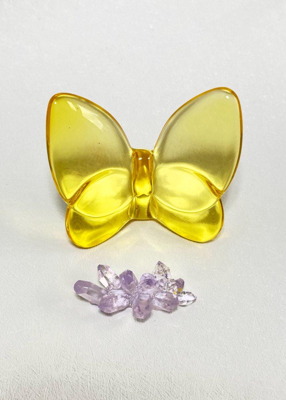 Silicone Butterfly Mold for Resin Crafts with Crystal Detail