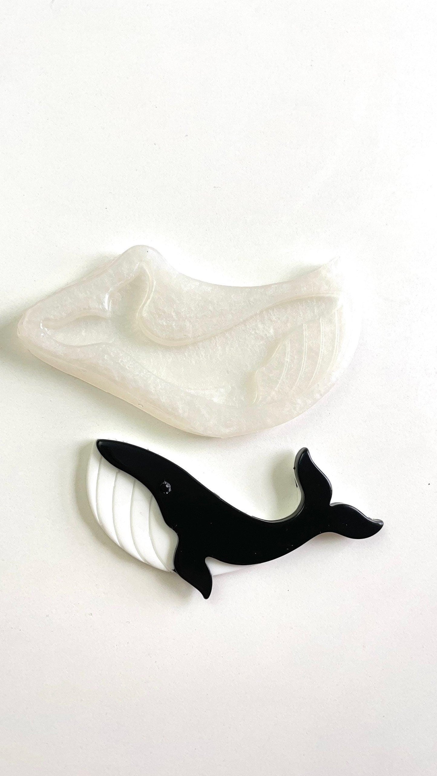 Sea Whale Silicone Mold: Epoxy Resin, Marine, Jewelry, and Clay Molding - Ideas Decor Shop