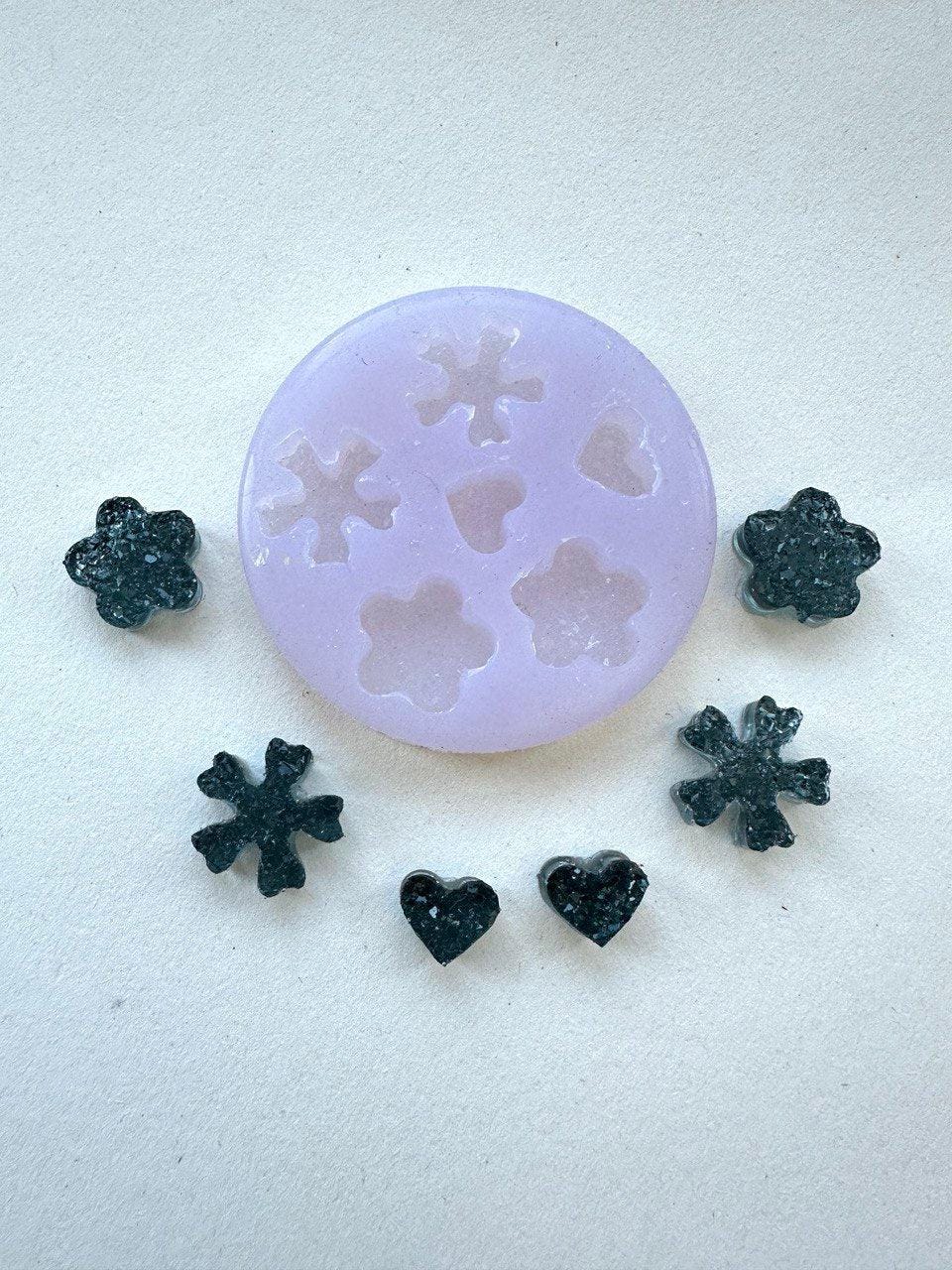 Silicone Mold Crystal Earrings Druse Set - Ideas Decor Shop