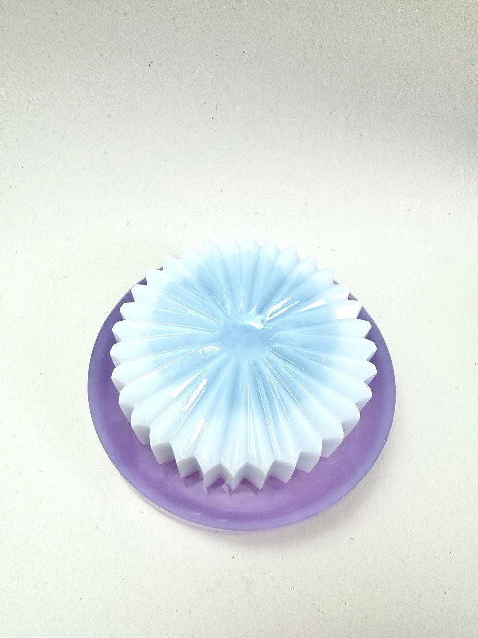 Silicone Mold for Stand Holder with Elegant Flower Design - Ideas Decor Shop