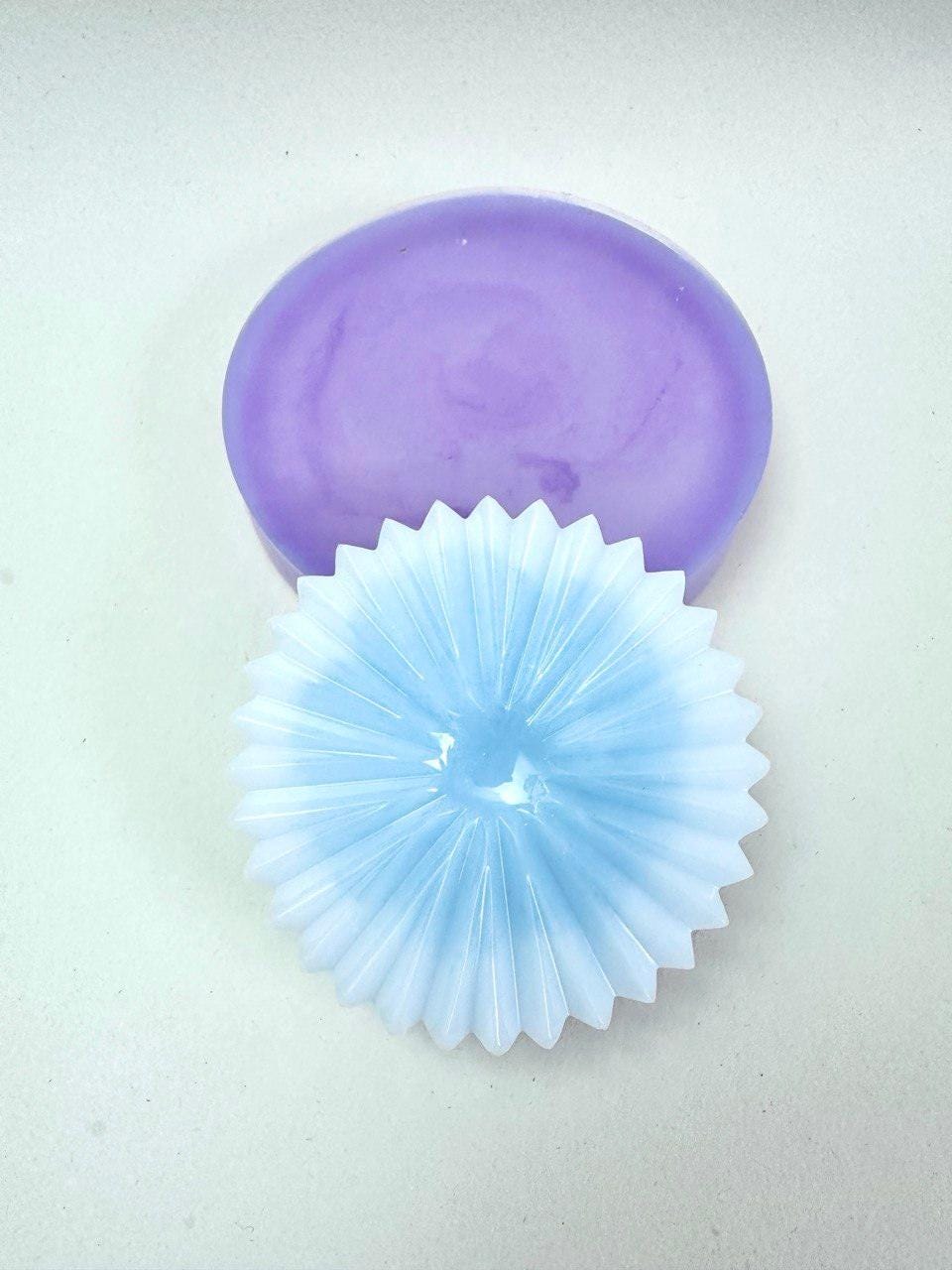 Silicone Mold for Stand Holder with Elegant Flower Design - Ideas Decor Shop